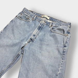 LEVI'S 505 メキシコ製 デニム ジーンズ ジーパン W38 L34 ビッグサイズ レギュラー テーパード 色落ち リーバイス US古着