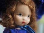 ナンシー・アン 「Little Miss Donnet, She Wore a Big Bonnet 163」ビスク 箱付き（細かなひびあり） 画像7