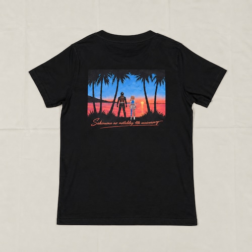 【9/6迄】サキヌマー 4周年記念サンセットTシャツ(レディース)