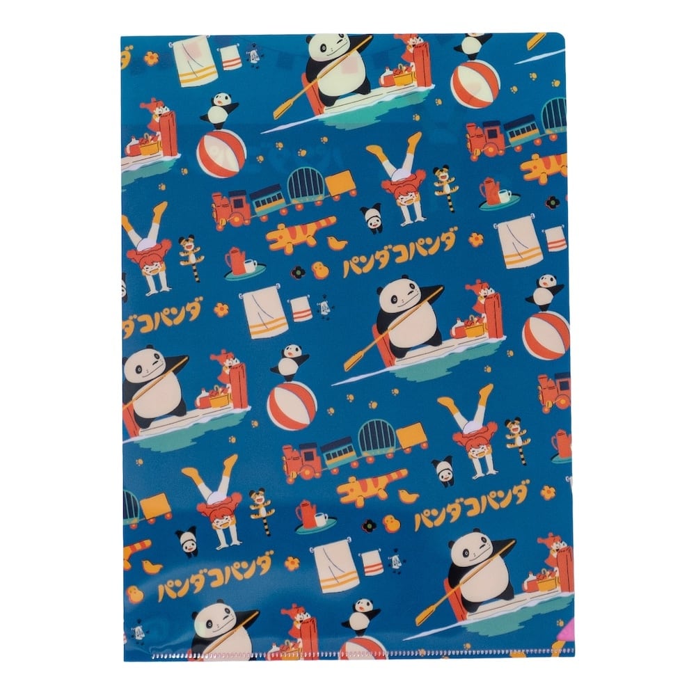 パンダコパンダ A4ポケットクリアファイル 雨ふりサーカス(5432)