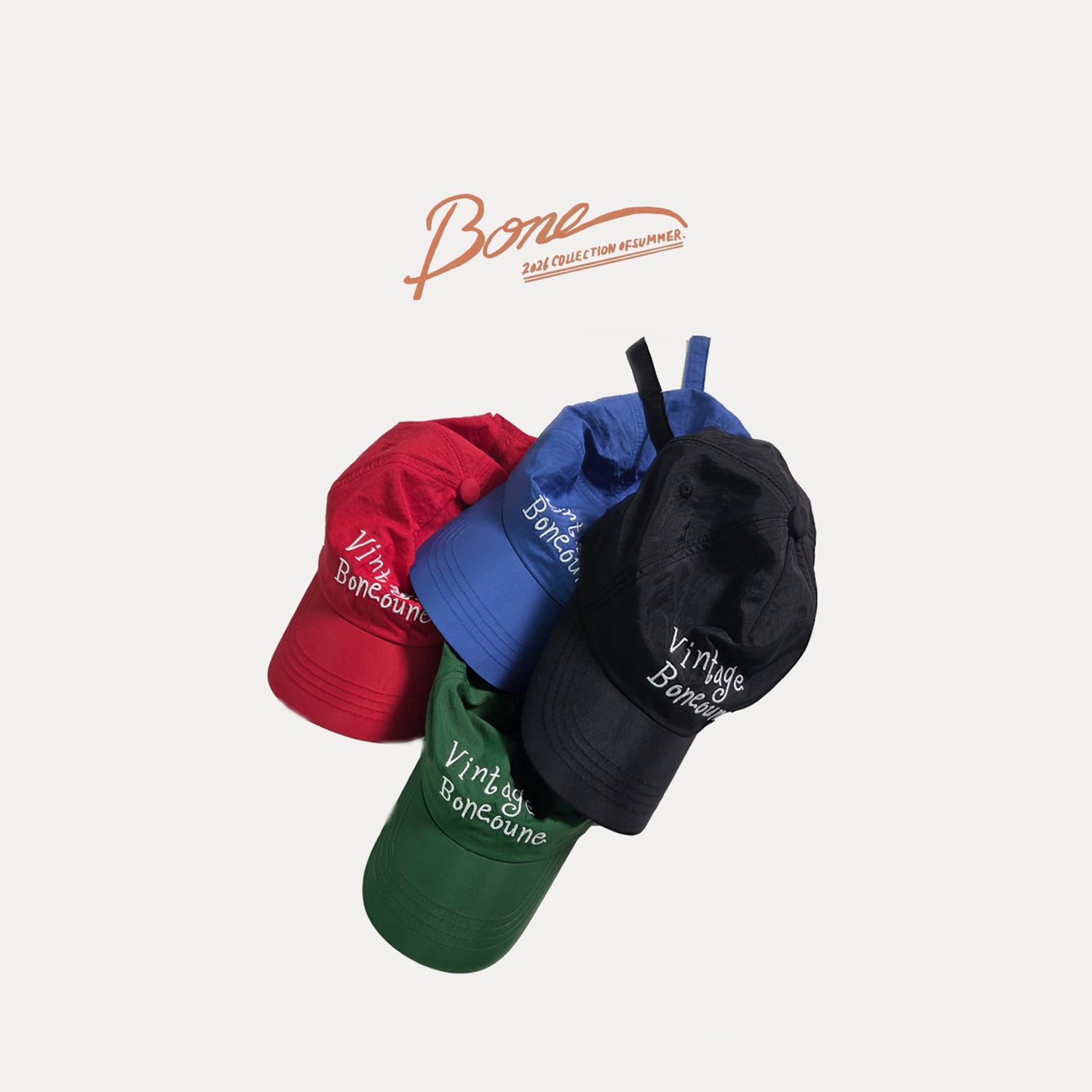 vintage ball cap【BONEOUNE】※7月中旬〜下旬発送予定