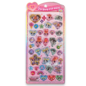 パワーパフガールズ うるちゅる ポップシール ディズニー ぷっくり 立体 スマホデコ 推し活 クラックス CRUX 平成 パワパフ