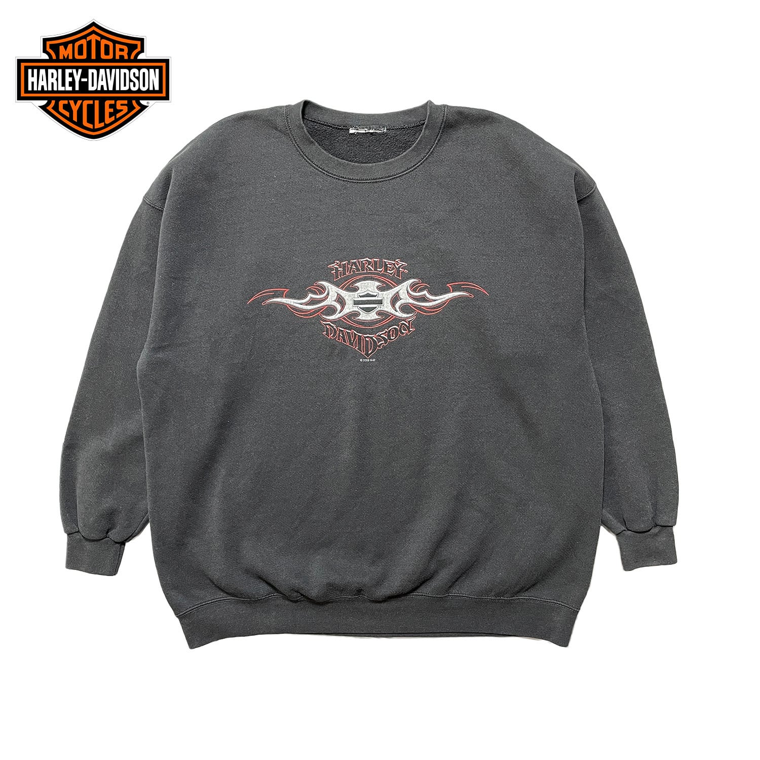 00S USA 古着 スウェット トレーナー ハーレーダビッドソン HARLEY  