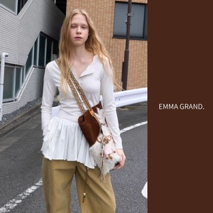 月を見上げるふたりの猫のファートートバッグE00623