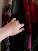 Multi pattern rider’s jacket