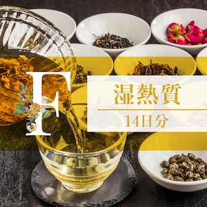 和漢体質茶Fタイプ湿熱質14日間分