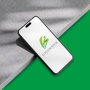 ダイナミックな成長のロゴ