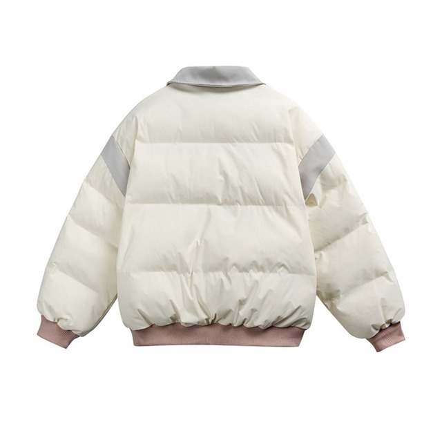 ワークテイストロゴアクセントブルゾン 2col R01244