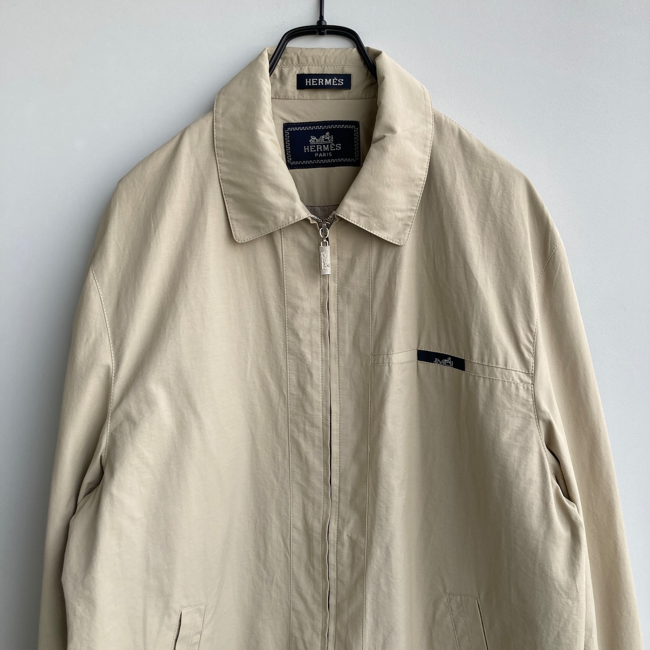 HERMES スポーツジャケット ハリントン 80s〜