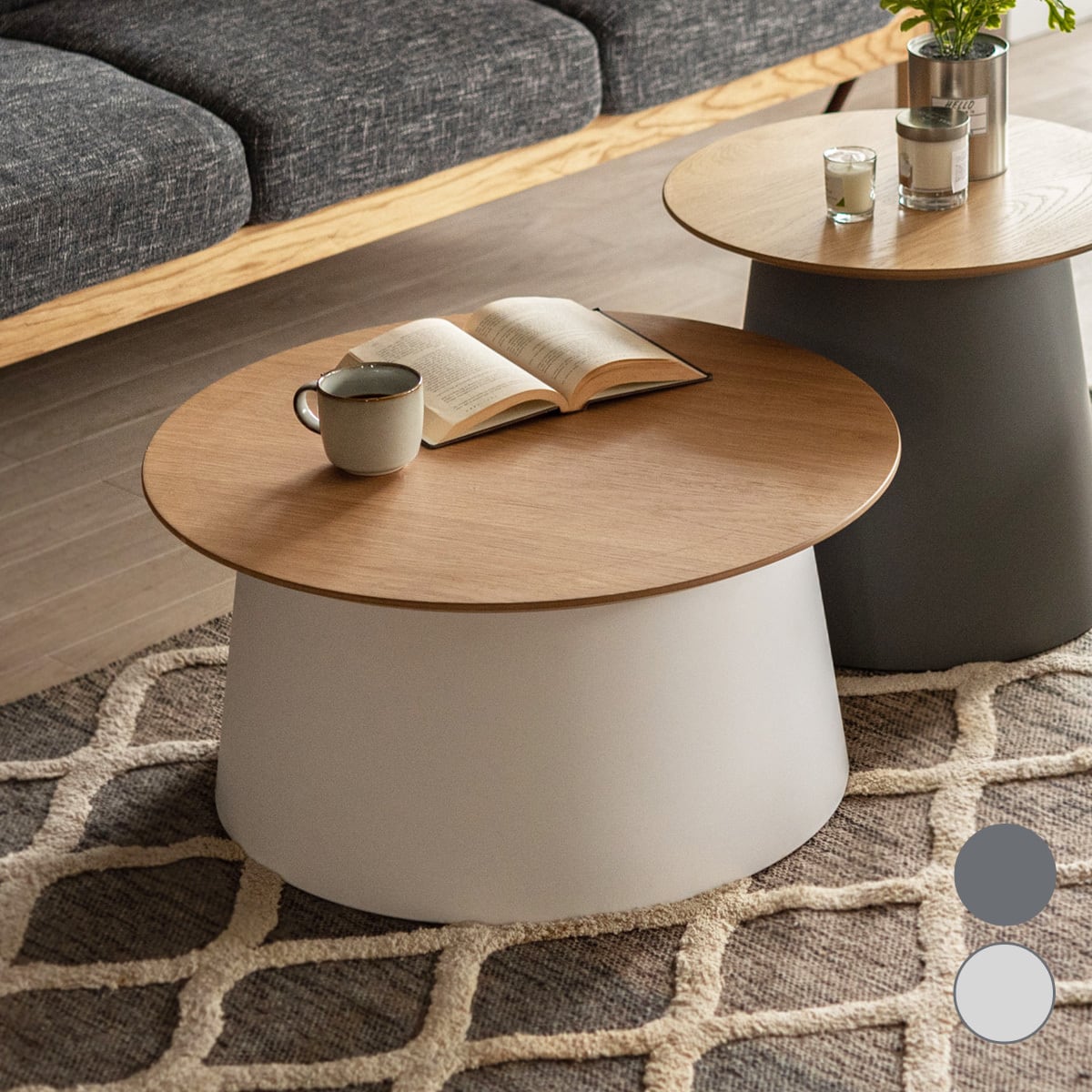 ミッドセンチュリー 丸型 ラウンドテーブル ヴィンテージ 強化ガラス 4