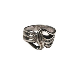 vintage silver abstract ring