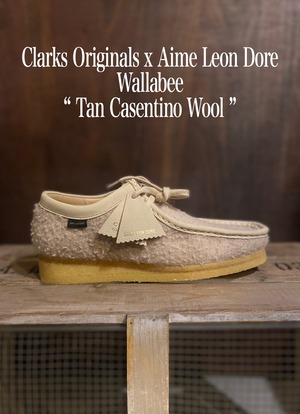 Clarks Originals x Aime Leon Dore Wallabee “ Tan Casentino Wool ”