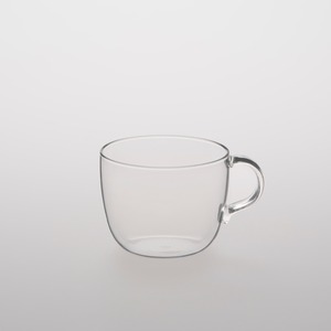 《深澤直人デザイン 耐熱ガラスのコーヒーカップ》Heat-resistand Glass Coffee Cup | TG