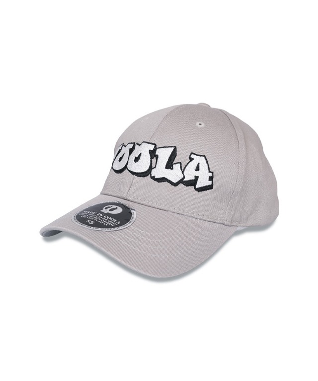 COOLAフロントロゴエンブロイダリーCAP (GRAY)　CQ-45502
