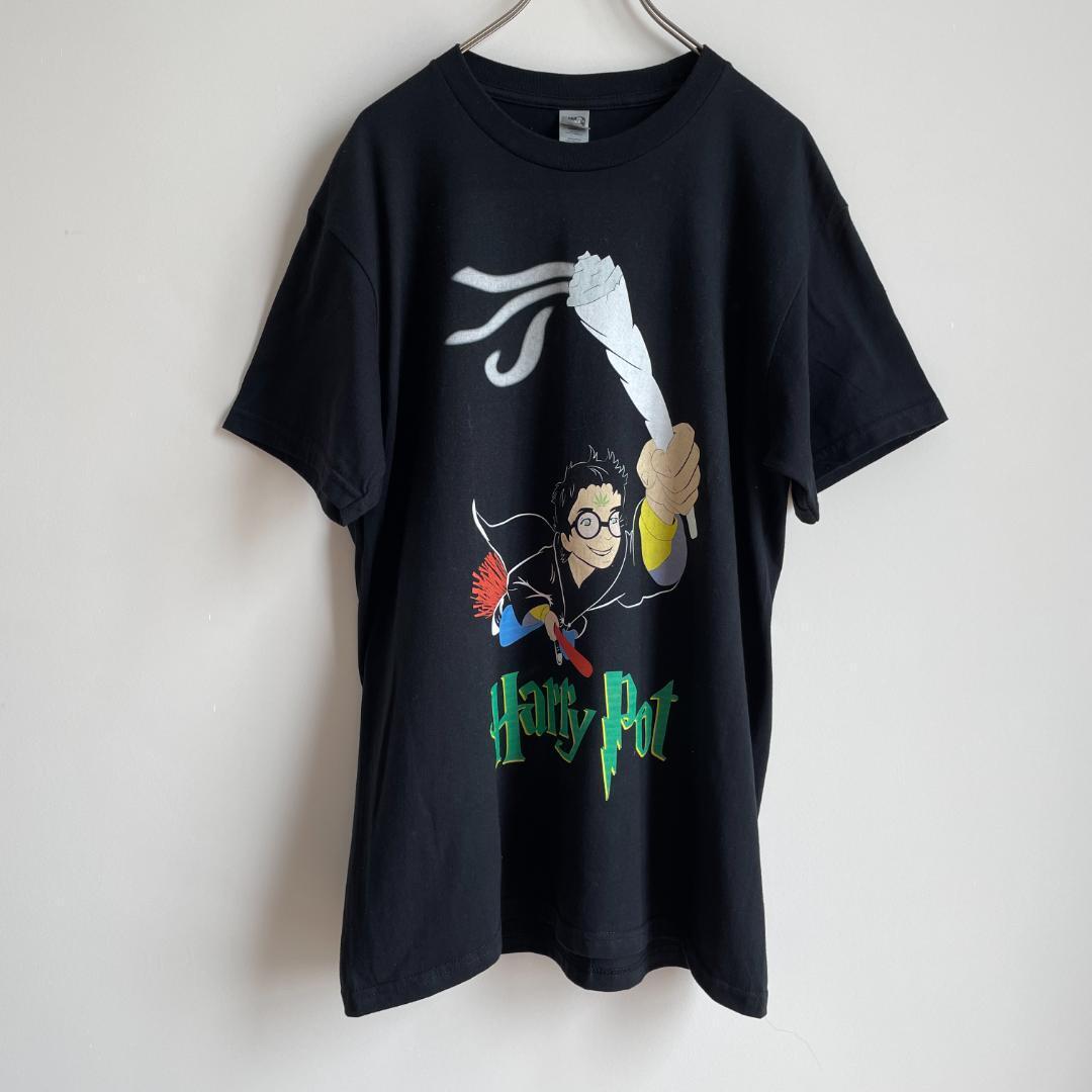 HARRY POT Tシャツ ハリーポッター パロディ GANJA WEAR