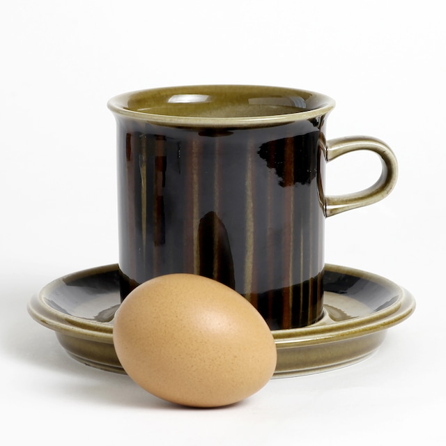 ARABIA アラビア Kosmos コスモス マグカップ＆ソーサー - 2 北欧ヴィンテージ