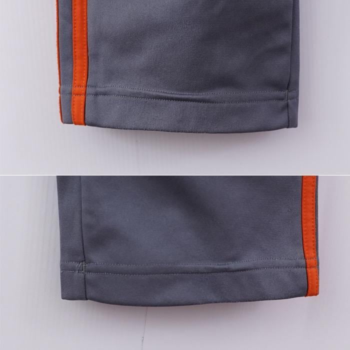 adidas アディダス トラックパンツ XL グレー オレンジ 12729 adidas アディダス トラックパンツ XL グレー オレンジ 12729