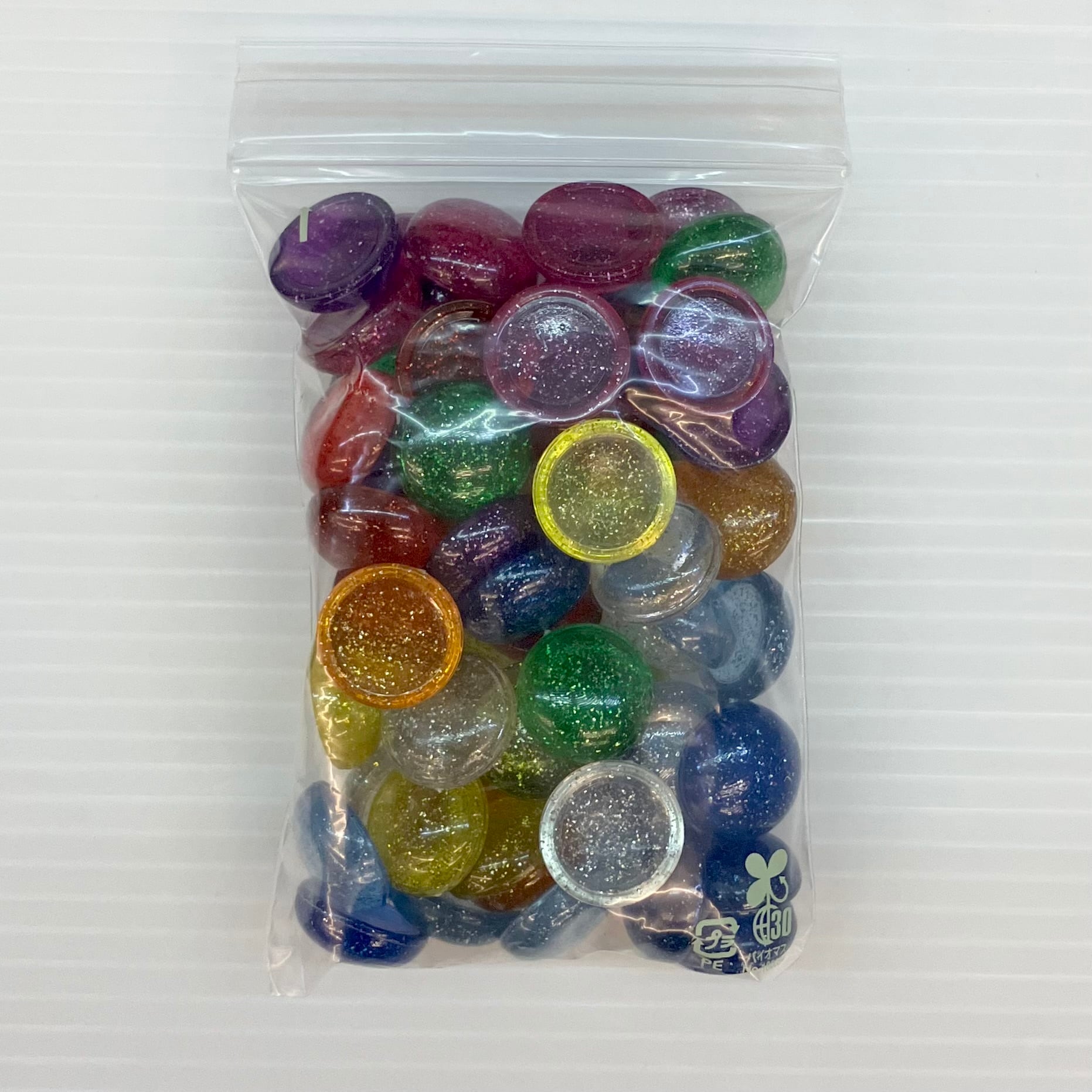 Dusymaデュシマ / おはじき(中)ラメ9色100g | wg-anne