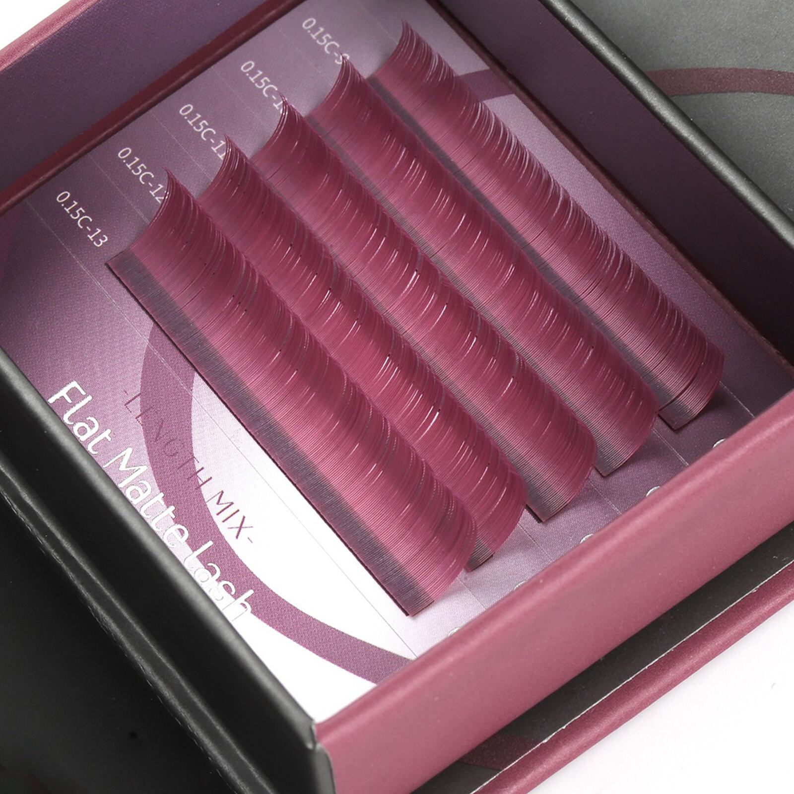 【春のMIXセール対象品】モンスターフラットマットラッシュTRENDY PLUM PINK-トレンディプラムピンク- (5列シート)※長さMIX