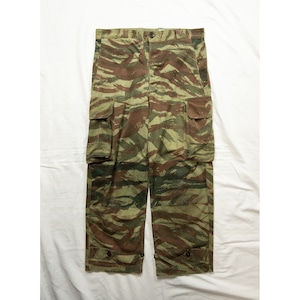 【1960s】"French Army" M47 Lizard Camouflage Field Trousers Size 23