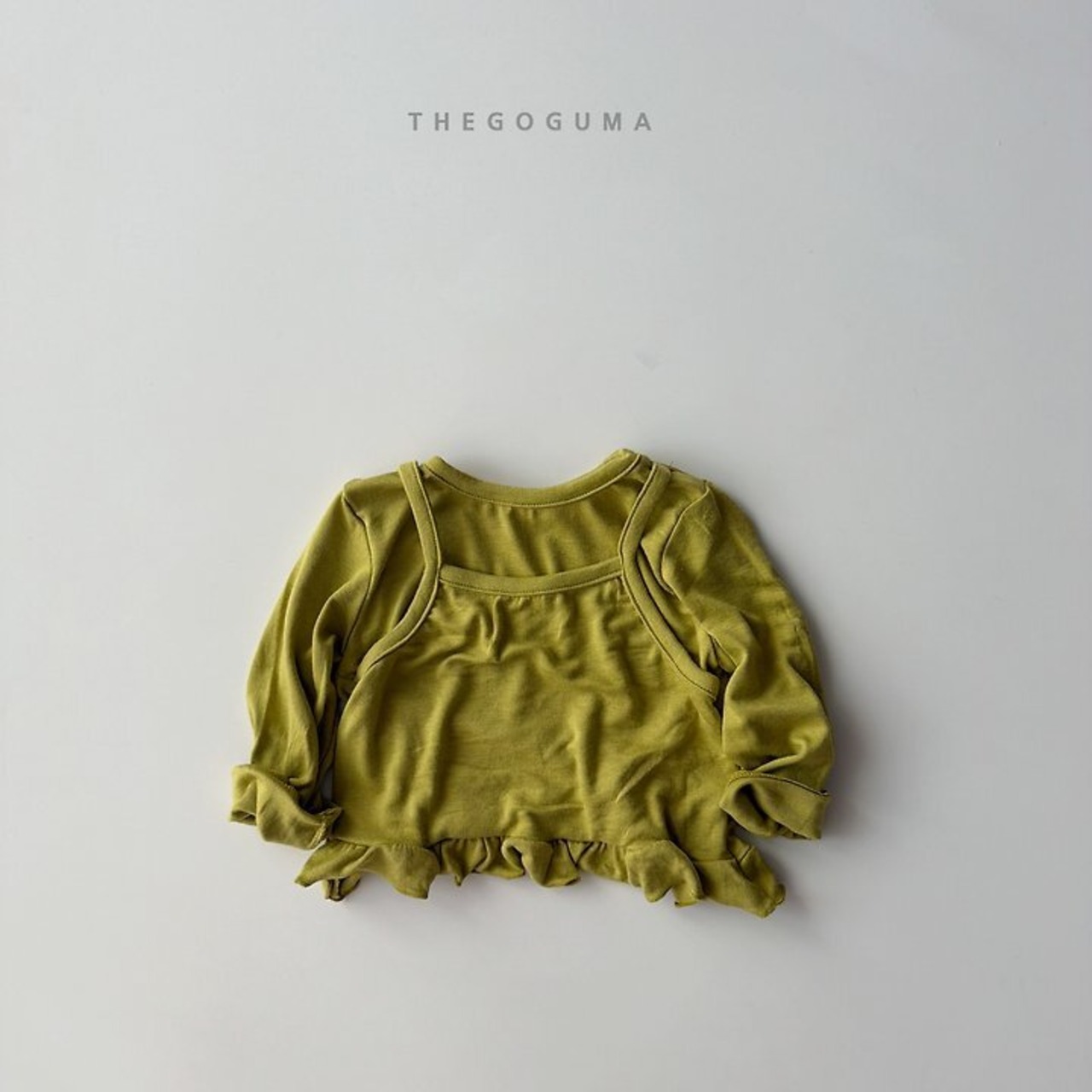 【取寄】THE GOGUMA  フリルビスチェ ｜秋服｜韓国子供服｜ 26/AT