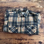 1980's DEADSTOCK Sears Fieldmaster  Quilt Lined Flannel Shirt M