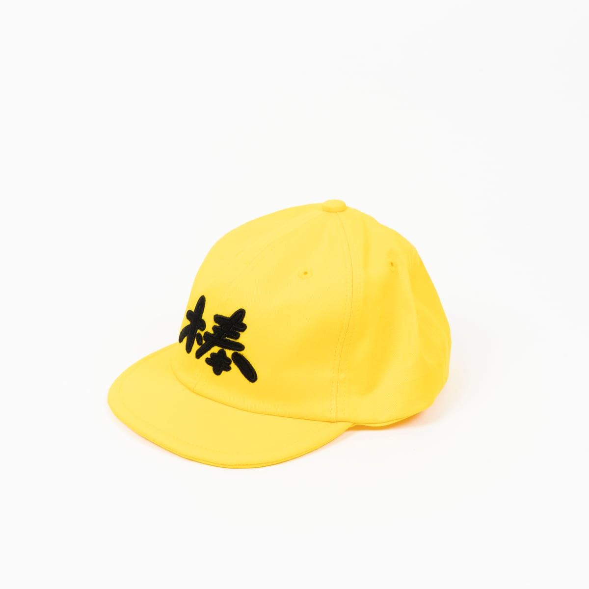 VOU 棒CAP キャップ 帽子 刺繍ロゴ 漢字 ストラップバック ベージュ