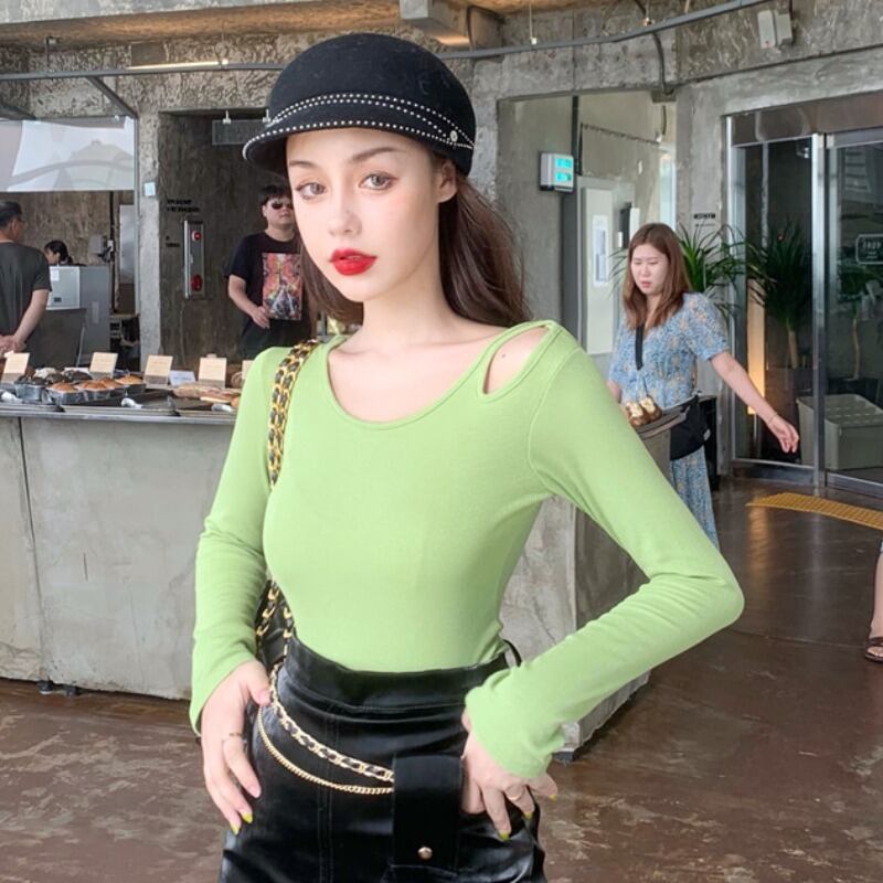 スプリングオータムTシャツ ロング 春物 秋物 YY-ファッション55992282293