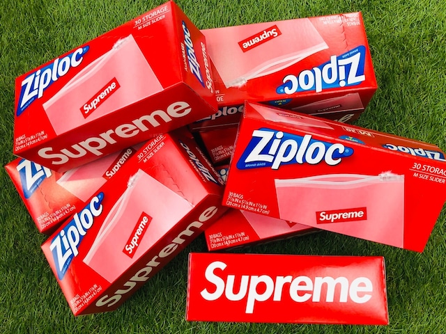 Supreme 20SS ZIPLOC BAGS 30PIECES CLEAR 13