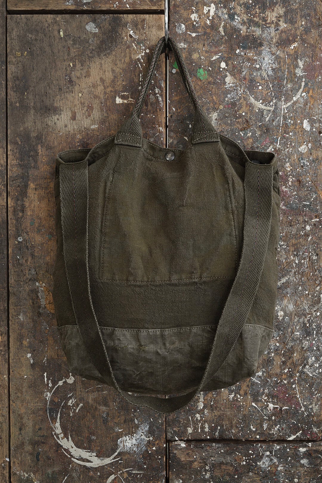 YVES ANDRIEUX - MARKET BAG (VINTAGE BRITISH & FRENCH MILITARY FABRIC)
