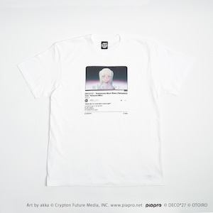 【弱虫モンブラン (Reloaded)】サムネイルTシャツ / ホワイト【予約対象商品】
