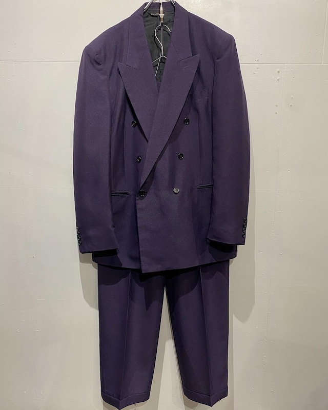 【 act2】Special Purple Vintage Peak Lapel Set Up