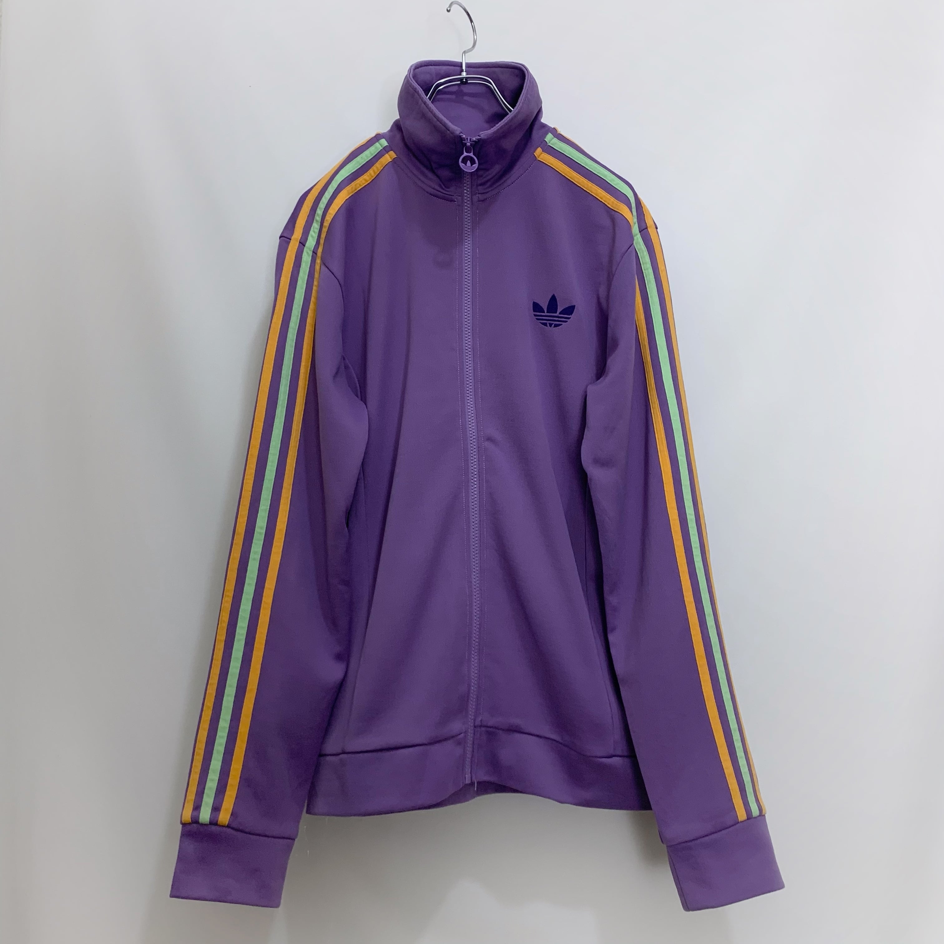 アディダス　トラックジャケット　紫　sサイズ