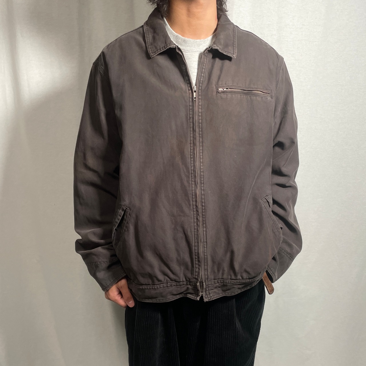 00年代 OLD NAVY オールドネイビー ワークジャケット スイングトップ 