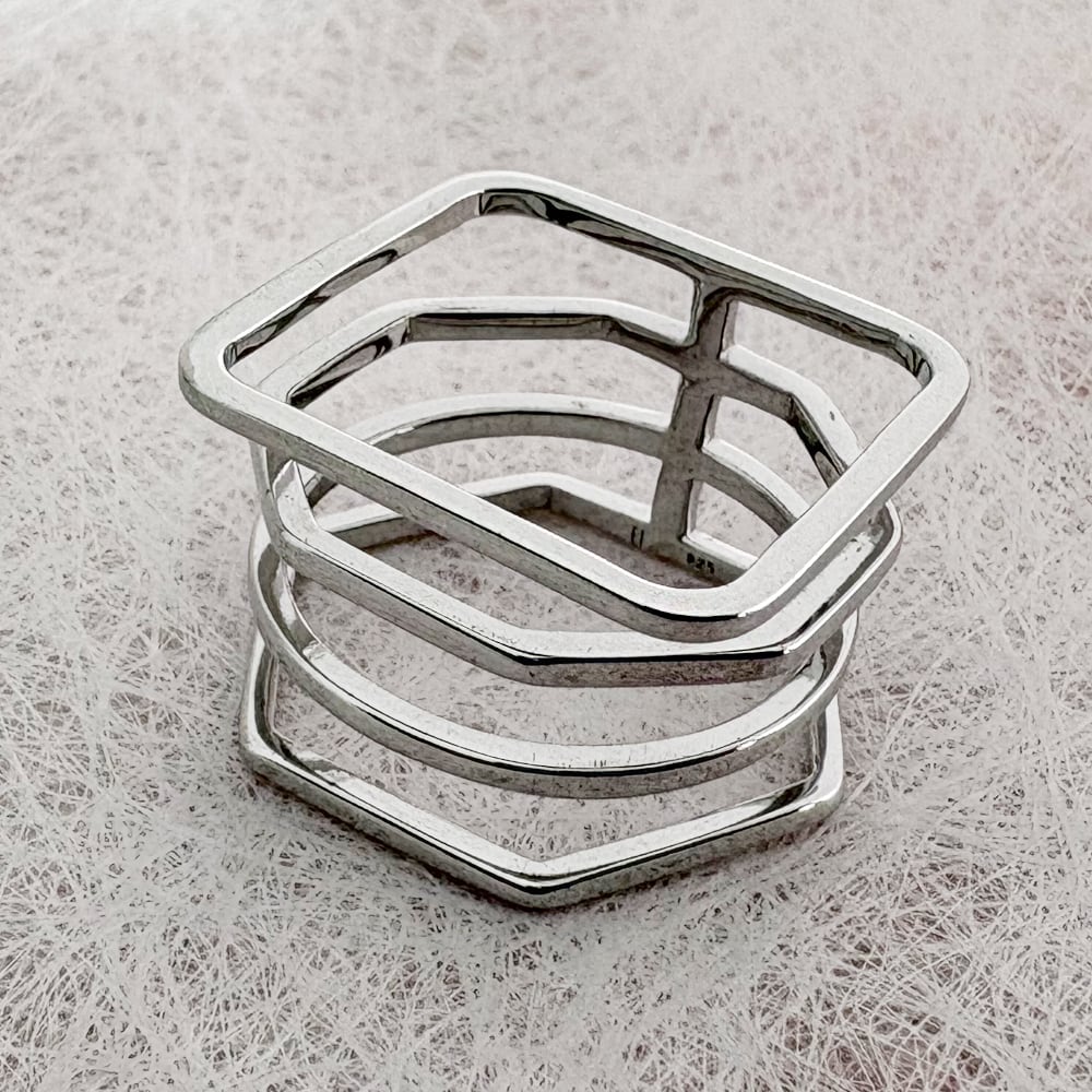 ELR0046 ソリッドハートリング Silver jewelry | シルバーアクセサリー