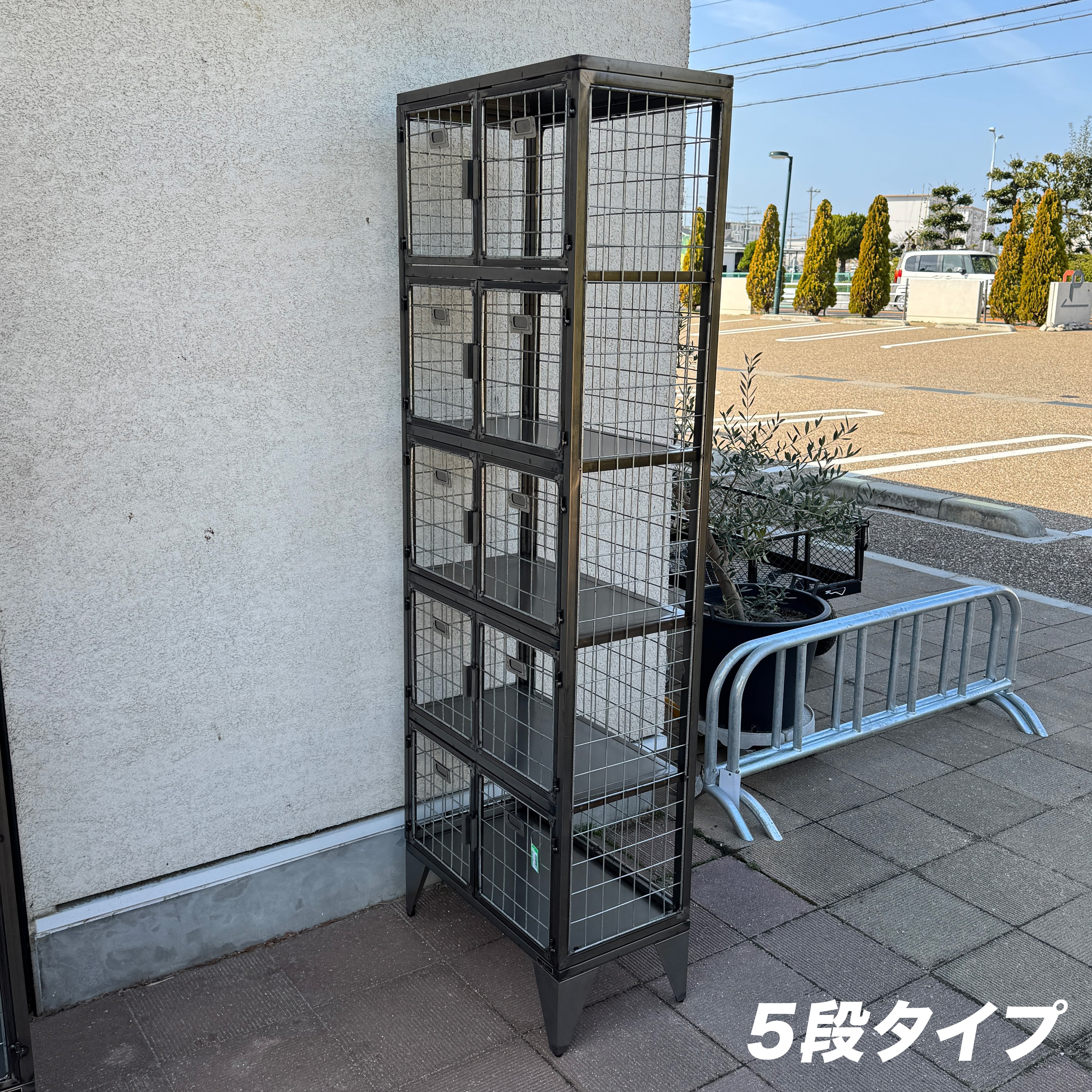 Iron Mesh Locker Cabinet | Transit. JAMESYAMA-TERRACE
