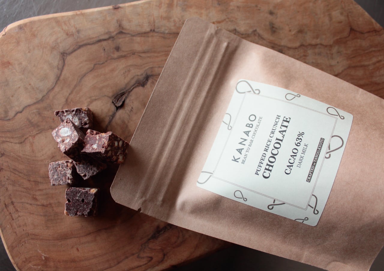 PUFFED RICE CRUNCH CHOCOLATE  -京丹後ほうじ茶-