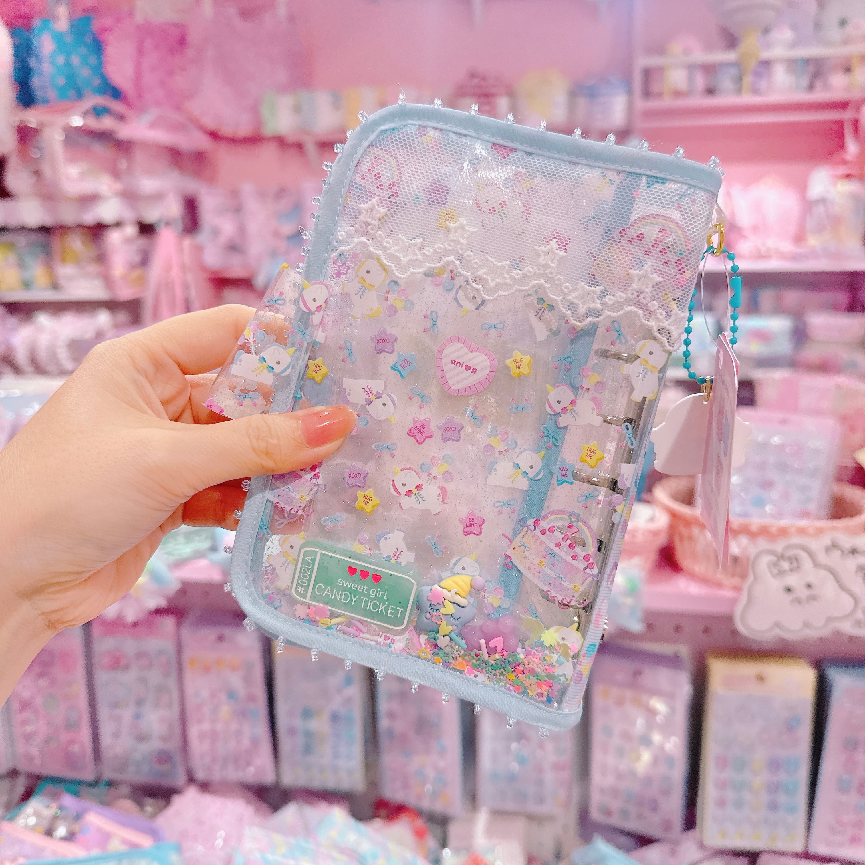 【E7】154-13 A6シール帳