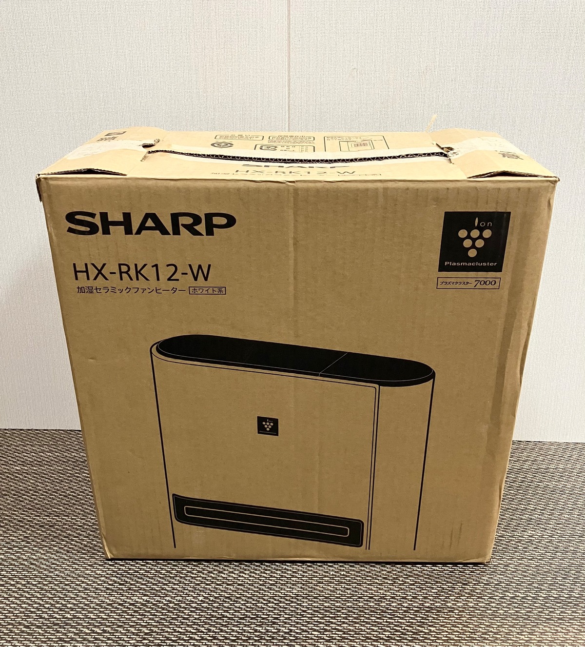未使用品☆2023年製 SHARP 加湿セラミックファンヒーター 