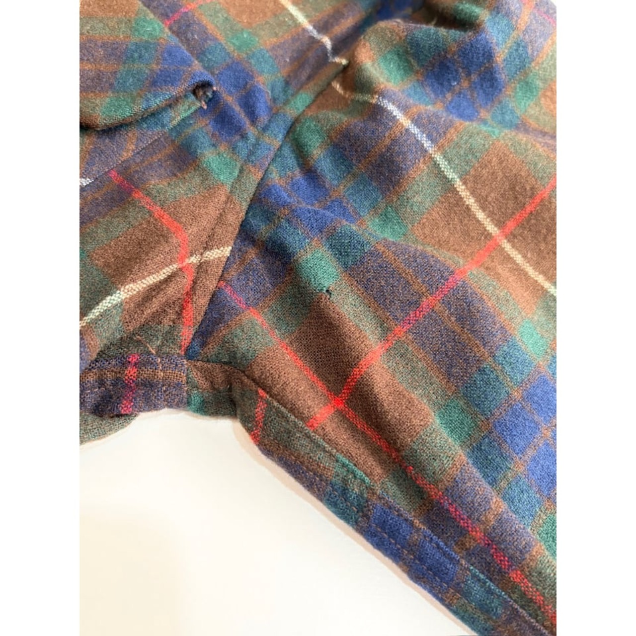 50s PENDLETON "Roos Bros" WOOL SHIRT MADE IN USA  Size M