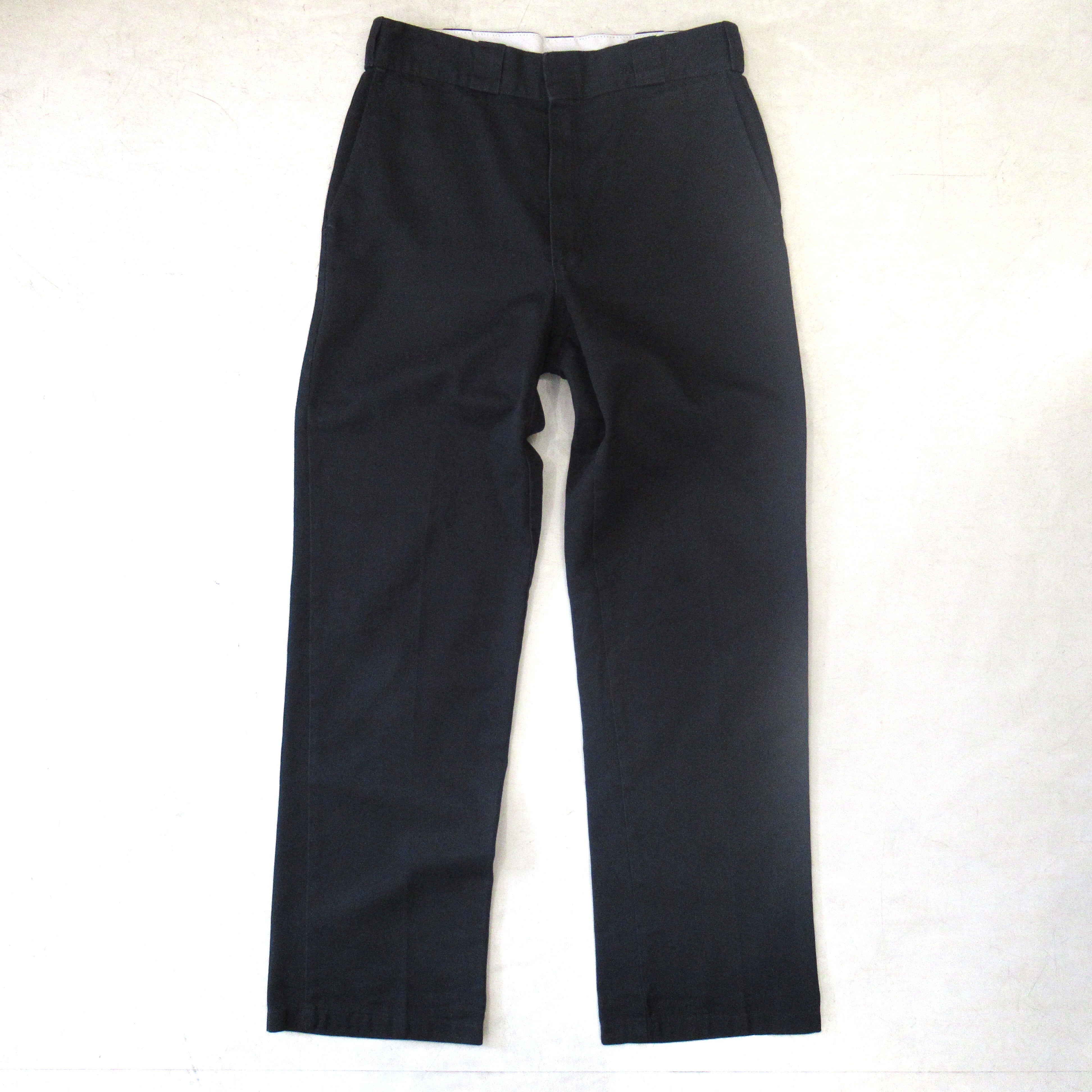 名作 90s Dickies 874 USA製 W34 L32 ブラック 4aa424b09dd282bd1631429c589893