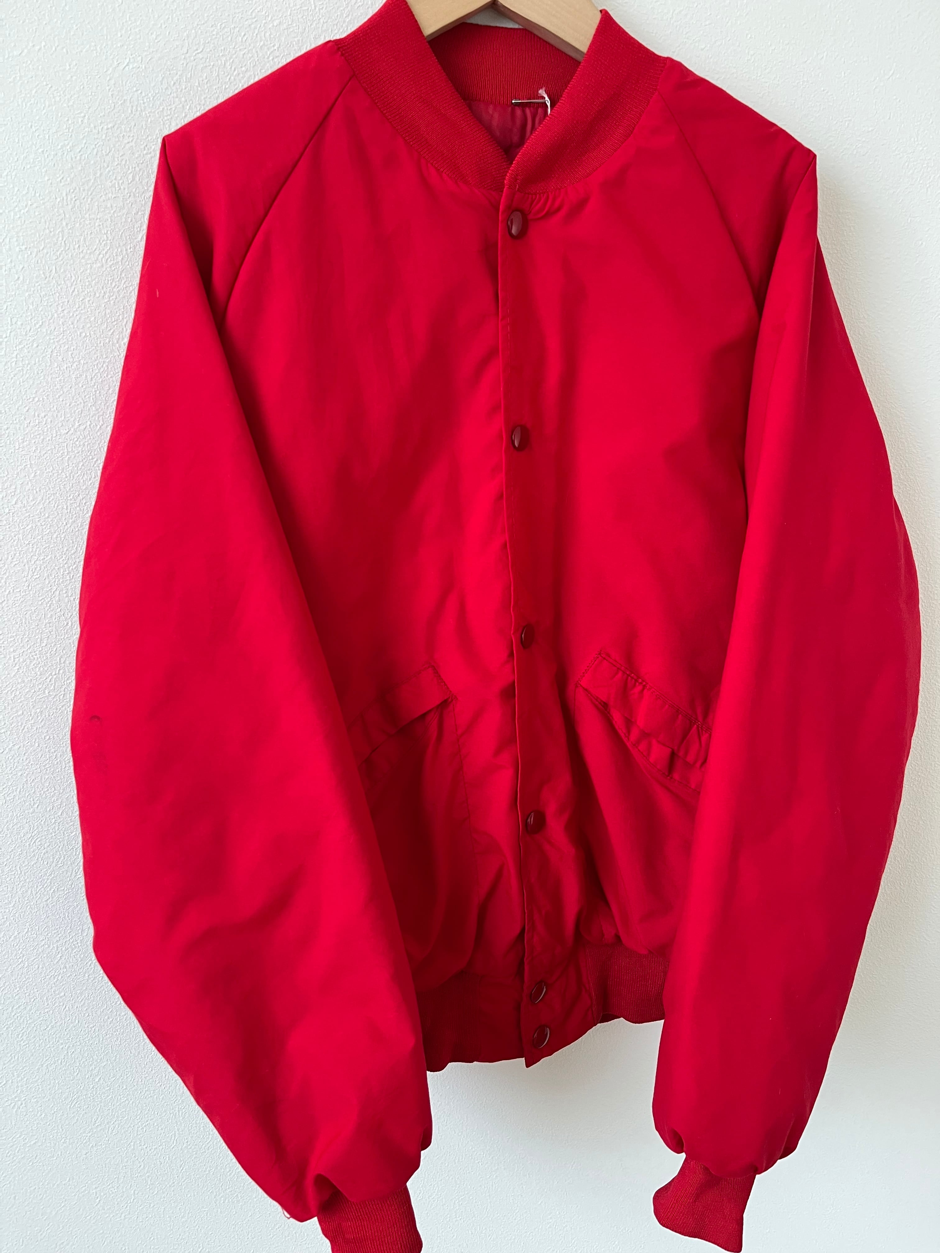 古着 usa製 スタジャン 赤