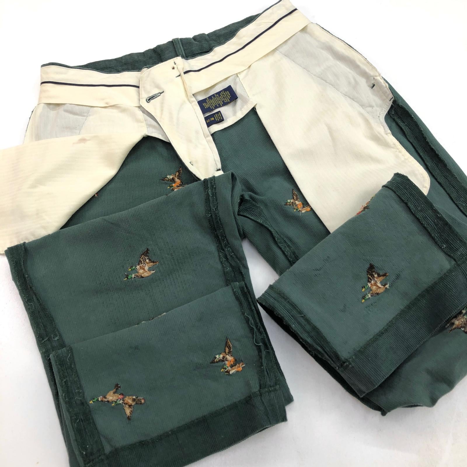 POLO RALPH LAUREN | ポロ・ラルフローレン パンツ 総柄 細畝