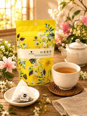 MUG＆POT　四季春茶　ティーバッグ　2g×6個