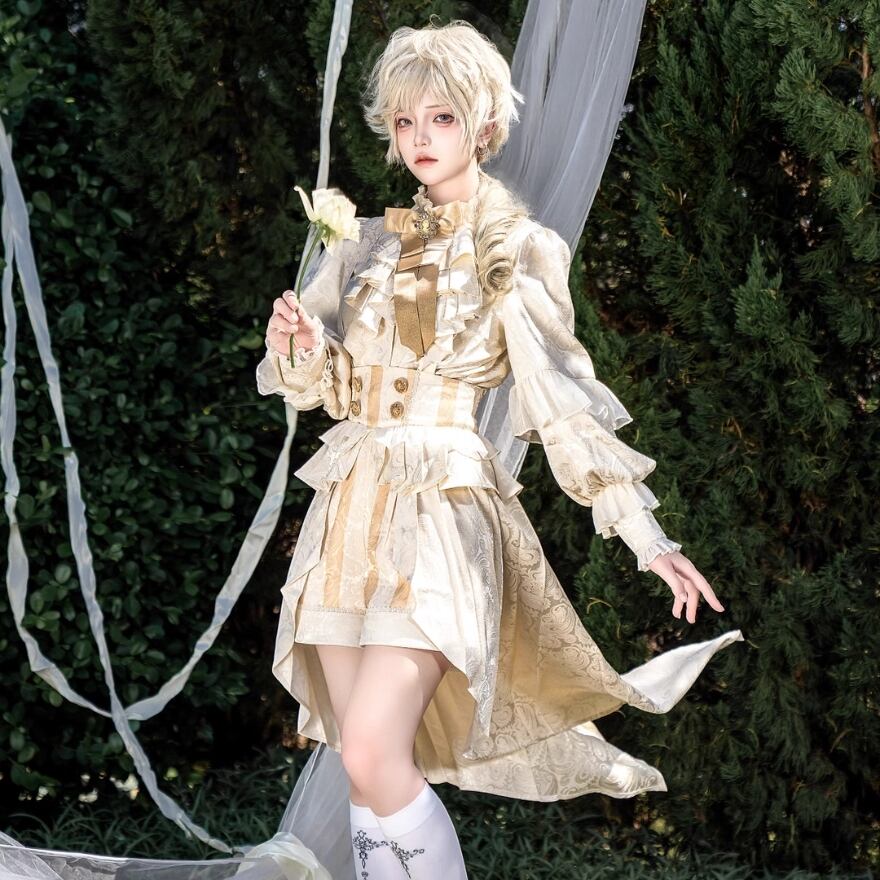 サブカル 服 地雷系 通販 王子系ロリータ 王子系 皇子系 少年装 男装