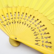 フラメンコ アバニコ 扇子 小物 小道具 32cm イエロー系 黄色 ゴールド アイテム 練習 舞台 発表会 イベント コスチューム アクセサリー 黄色系 フラメンコ 小道具 アイテム 舞台衣装 イベント用 シンプルデザイン