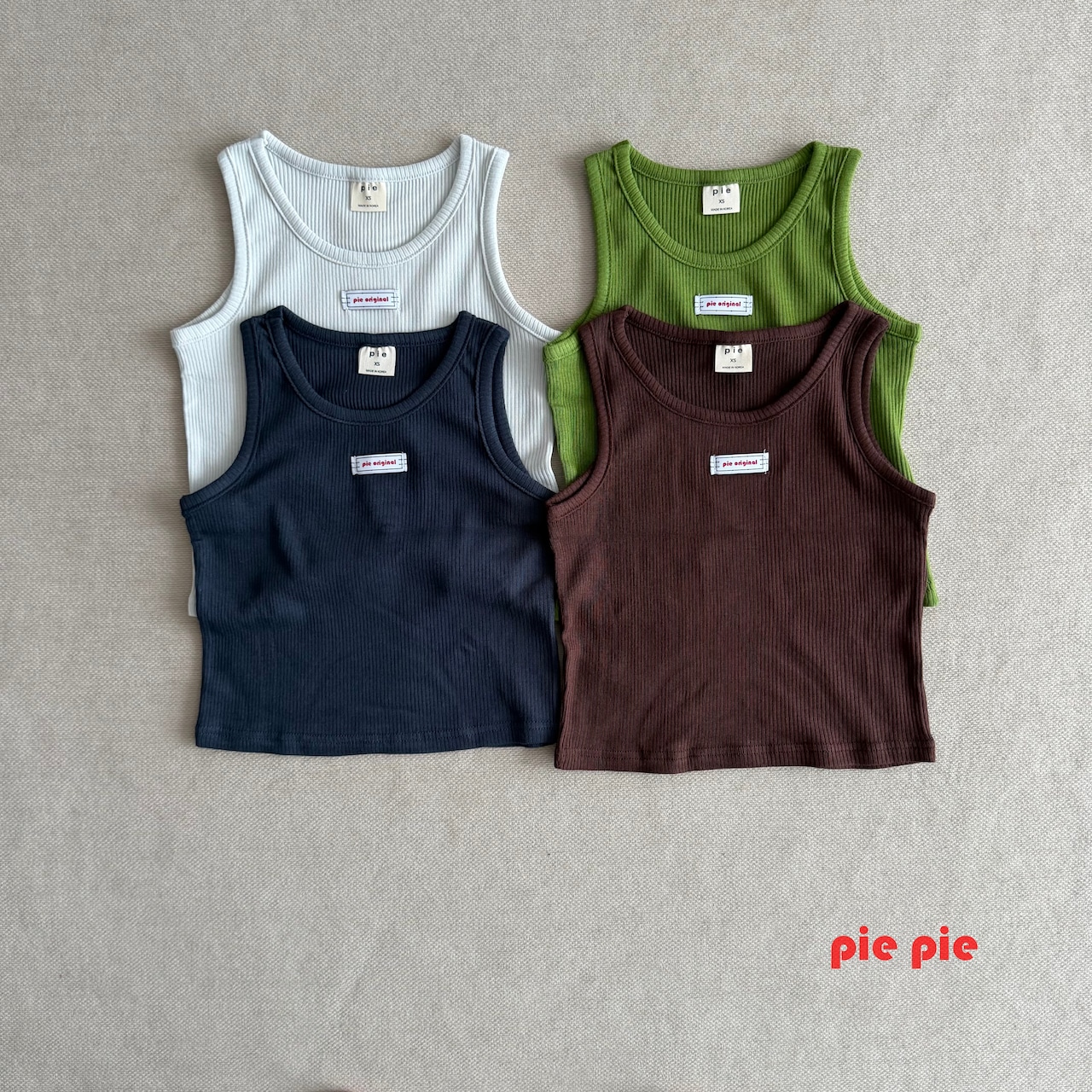 【取寄/韓国直送】pie 26/AU シリアルレイヤードタンクトップ|秋服|韓国子供服