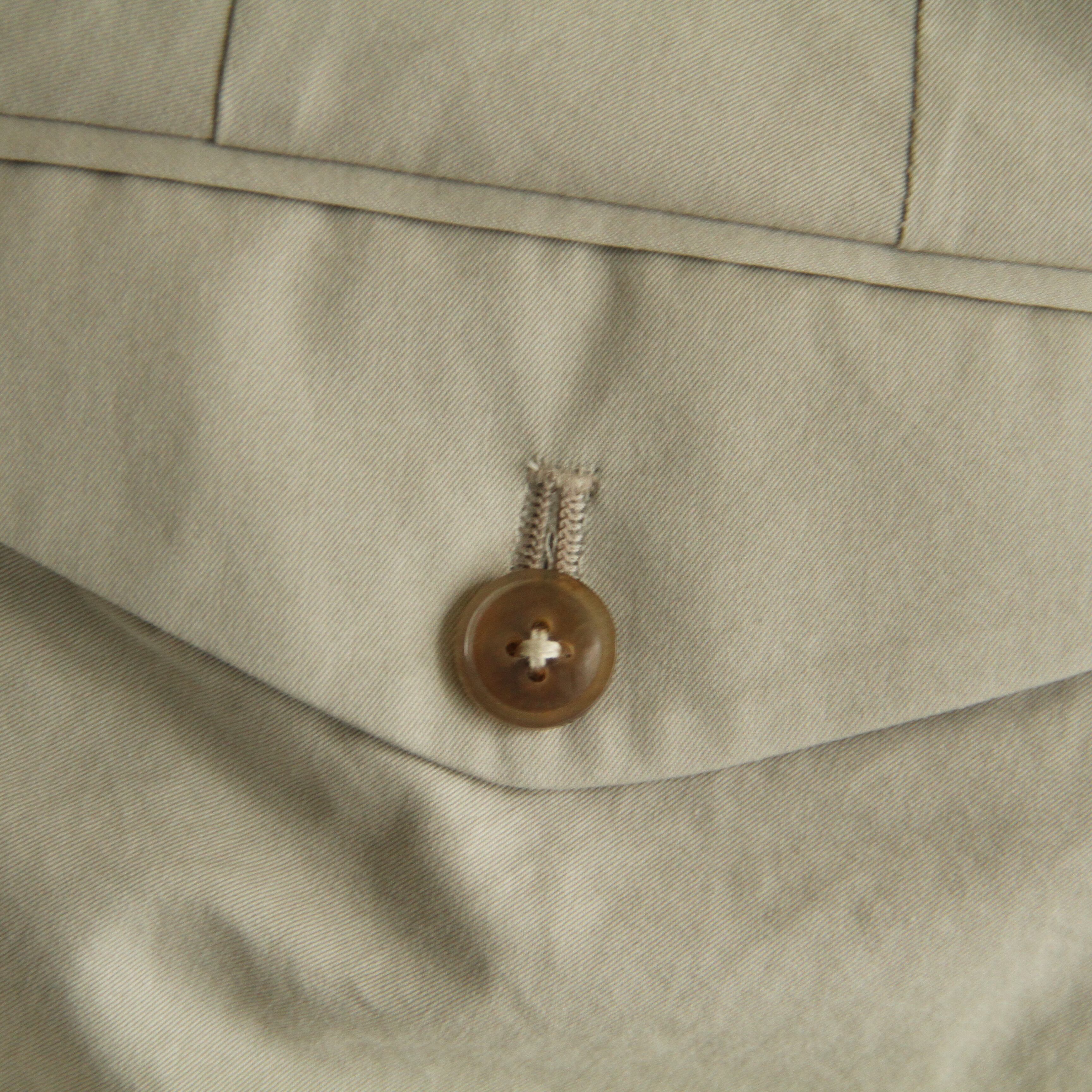 MAATEE&SONS chino B ヌメGABA fade ivory 2 MAATEE&SONS CHINO B / ヌメGABA(Fade ivory) - DIMPLE