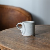齊藤十郎　コーヒーカップ（指描き）