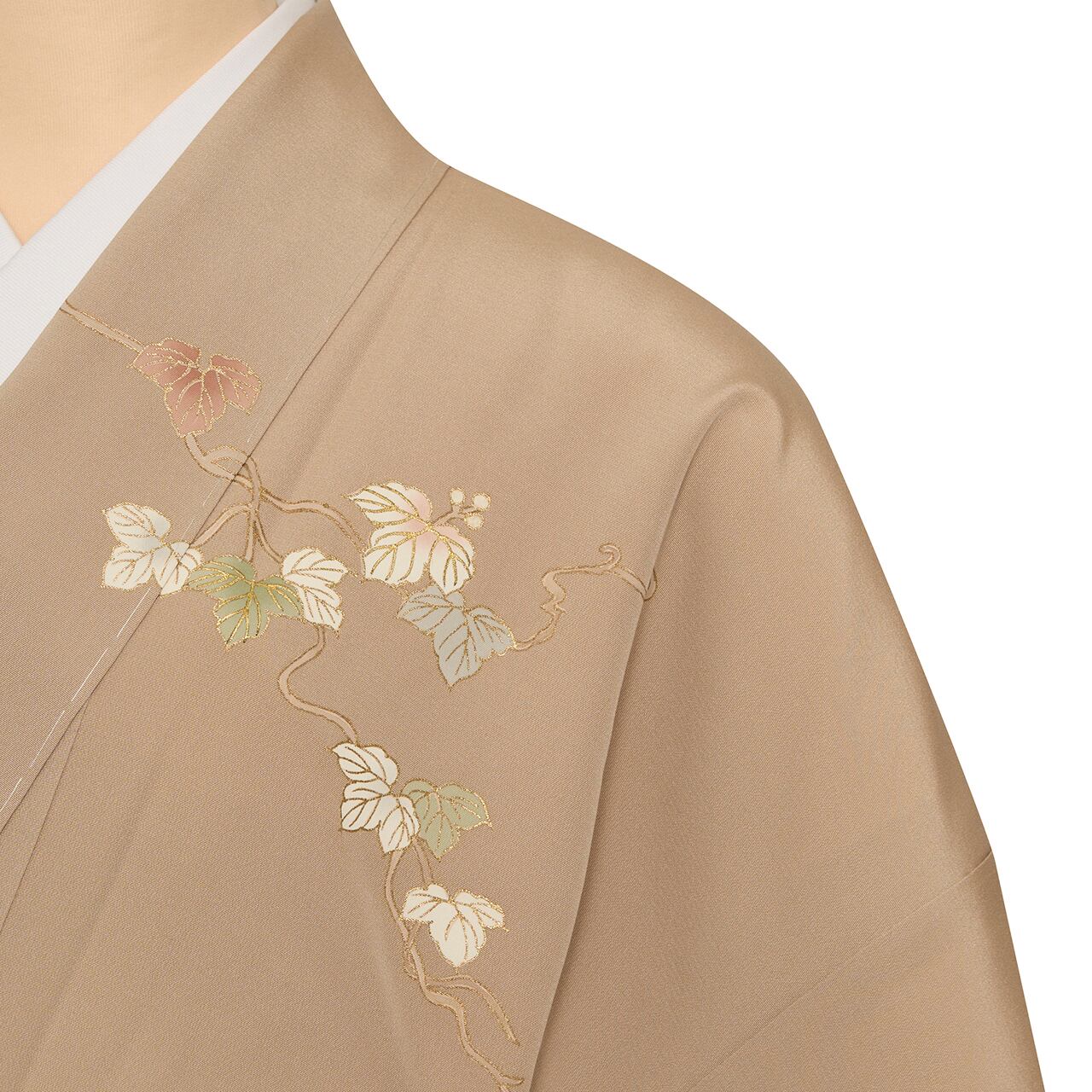 蔦の葉の模様 手描友禅訪問着 袷着物【未着用品】 | かわの屋